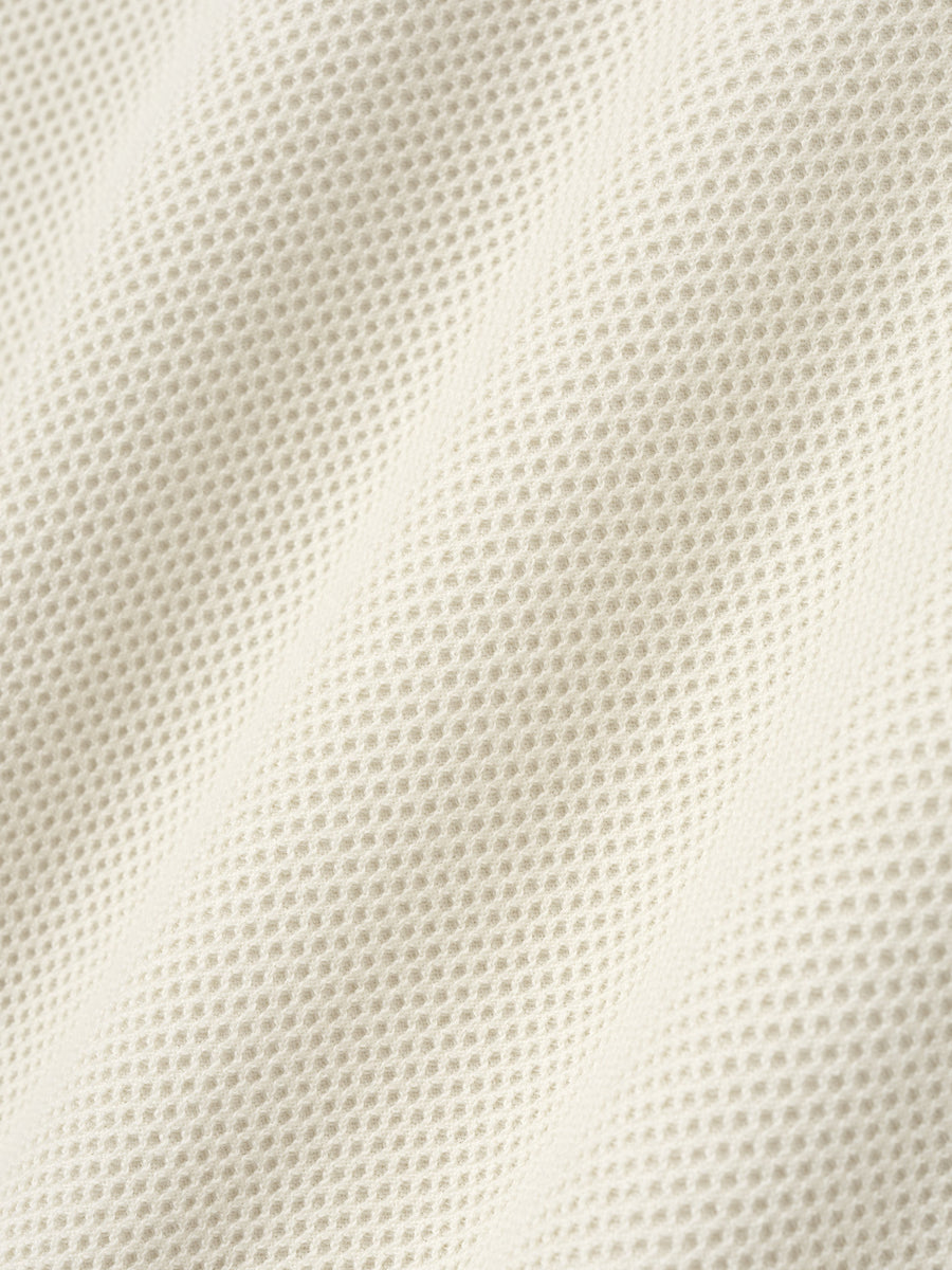 Wool Cotton Sport Mesh Knit Sweater