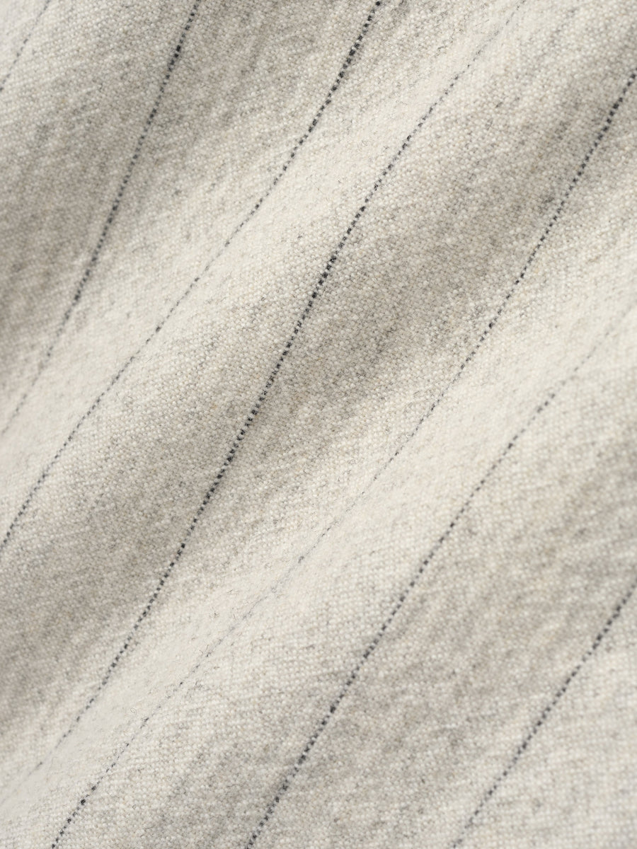 Double Face Wool Baseball Flared Pants