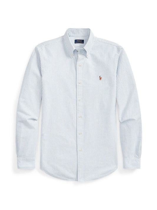 Polo Ralph Lauren Striped Pure Cotton Button-Down Collar Shirts