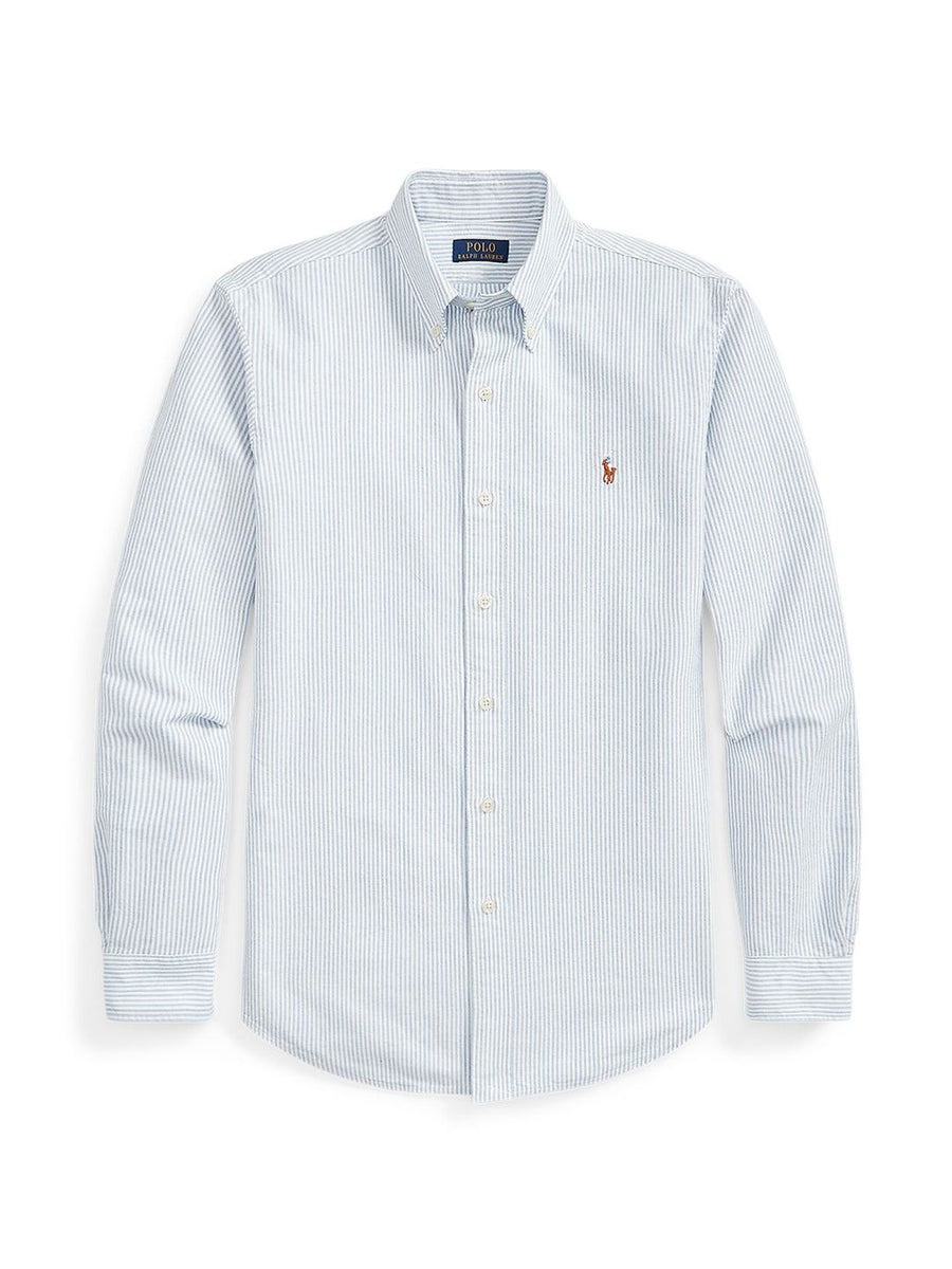 Polo Ralph Lauren Striped Pure Cotton Button-Down Collar Shirts