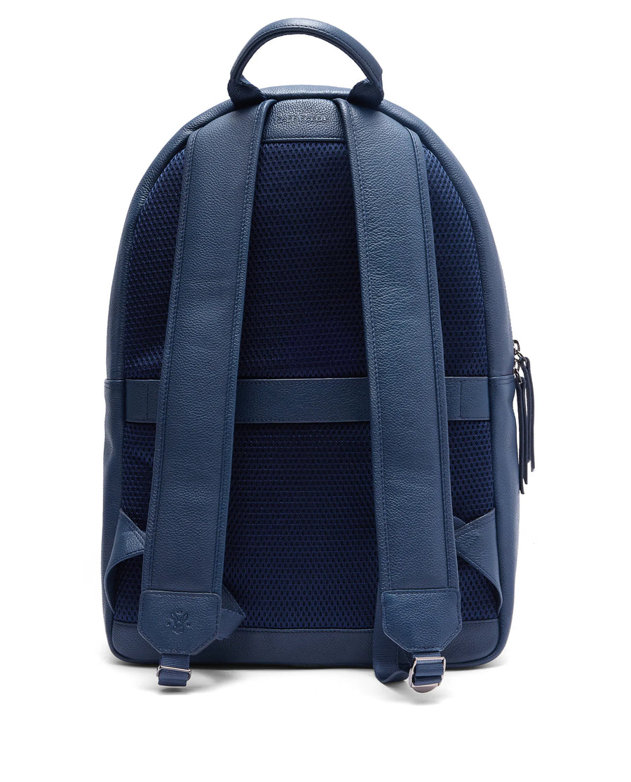 Rare Rabbit Men's Genther Blue Monogram Print Bag
