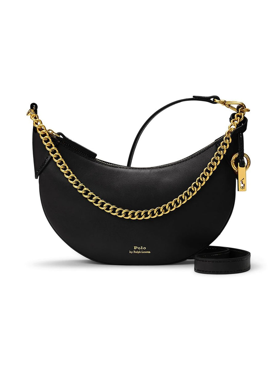 Polo Ralph Lauren Women Polo ID Leather Mini Chain Bag