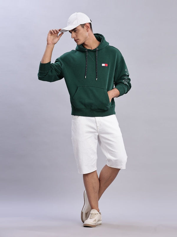Tommy Hilfiger Men Printed Hooded Sweatshirt