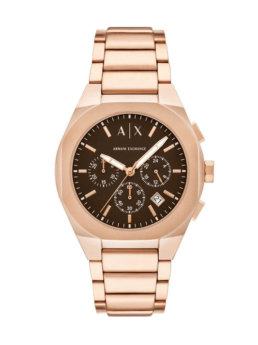Armani Exchange Men Dial & Stainless Steel Straps Analogue Watch