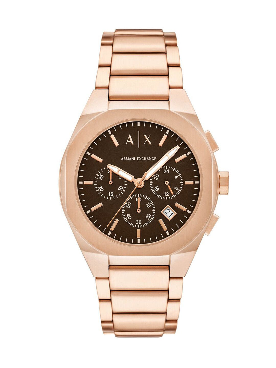 Armani Exchange Men Dial & Stainless Steel Straps Analogue Watch