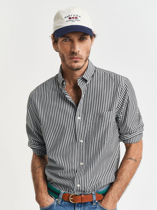 GANT Classic Striped Button Down Collar Long Sleeves Cotton Shirt