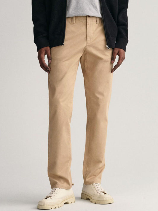 GANT Men Slim Fit Chinos Trousers