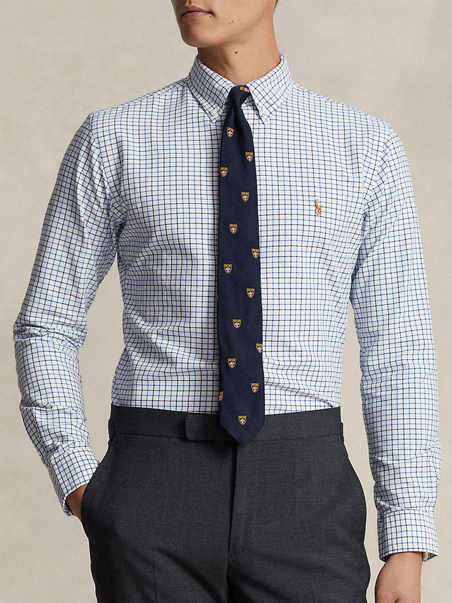 Polo Ralph Lauren Checked Pure Cotton Custom Fit Oxford Shirt
