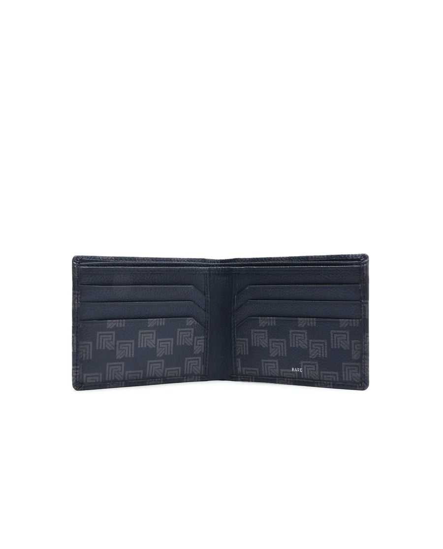 Rare Rabbit Men Izmir Blue Leather Wallet