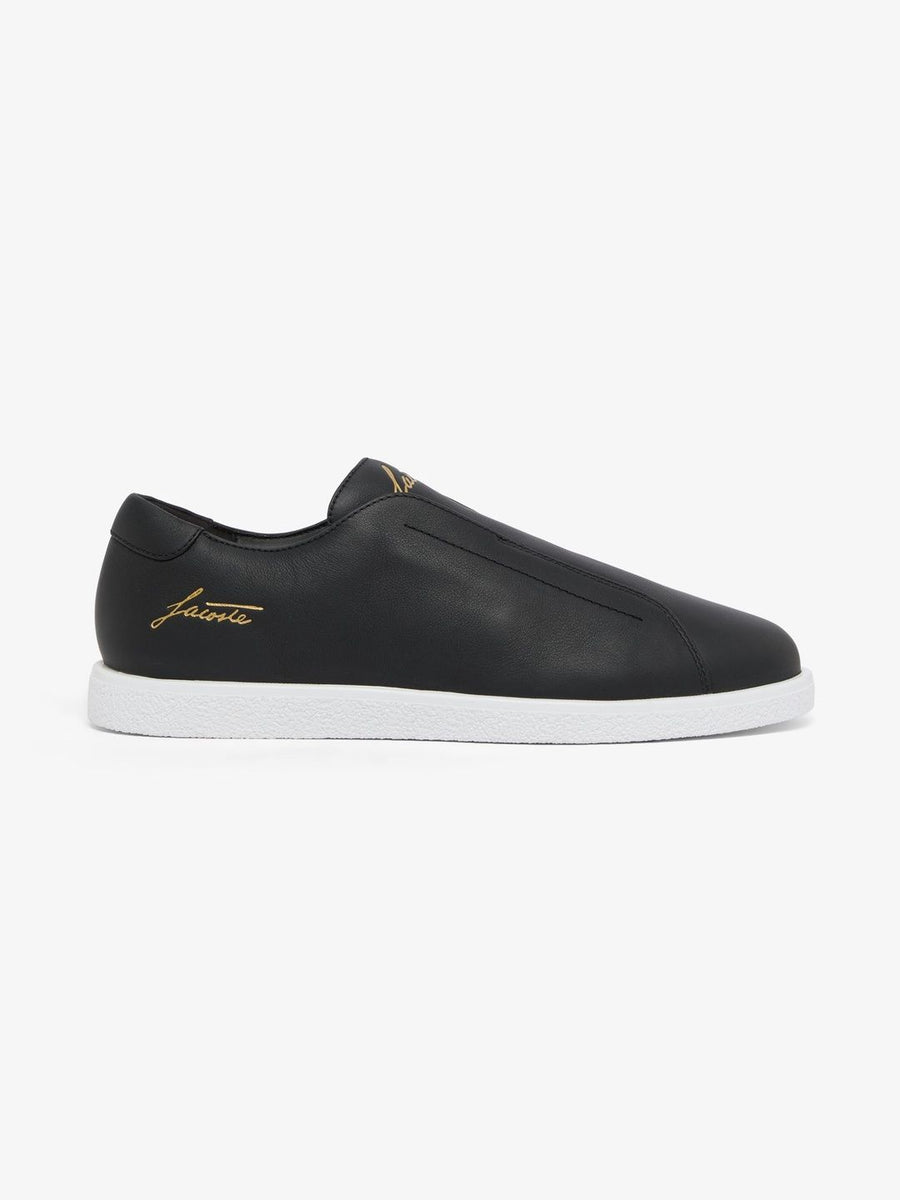 Lacoste Men Leather Slip-On Sneakers