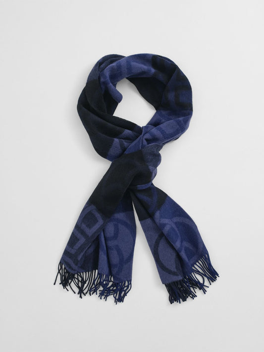 GANT Women Printed Wool Scarf