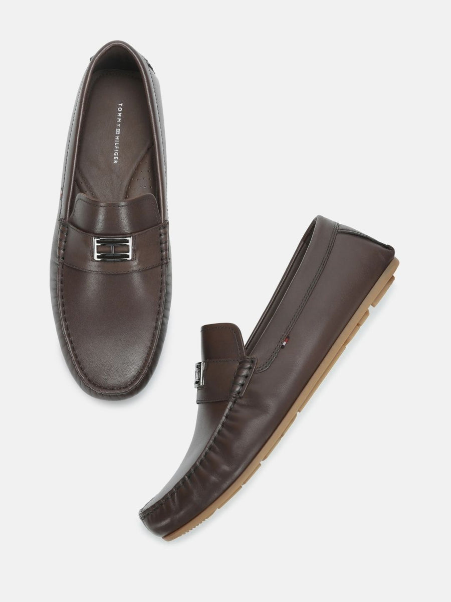 Tommy Hilfiger Men Leather Loafers