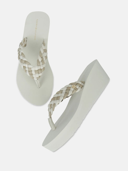 Tommy Hilfiger Women Colourblocked Thong Flip-Flops