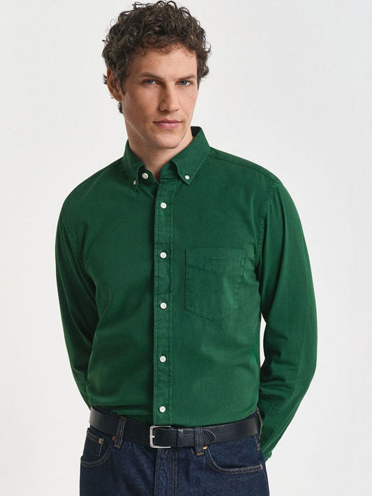 GANT Classic Fit Spread Collar Cotton Casual Shirt