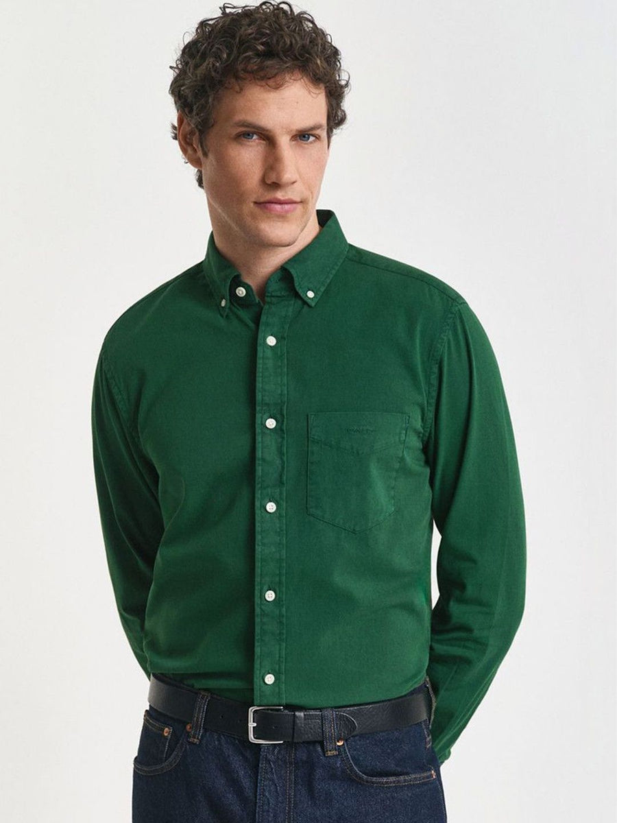 GANT Classic Fit Spread Collar Cotton Casual Shirt
