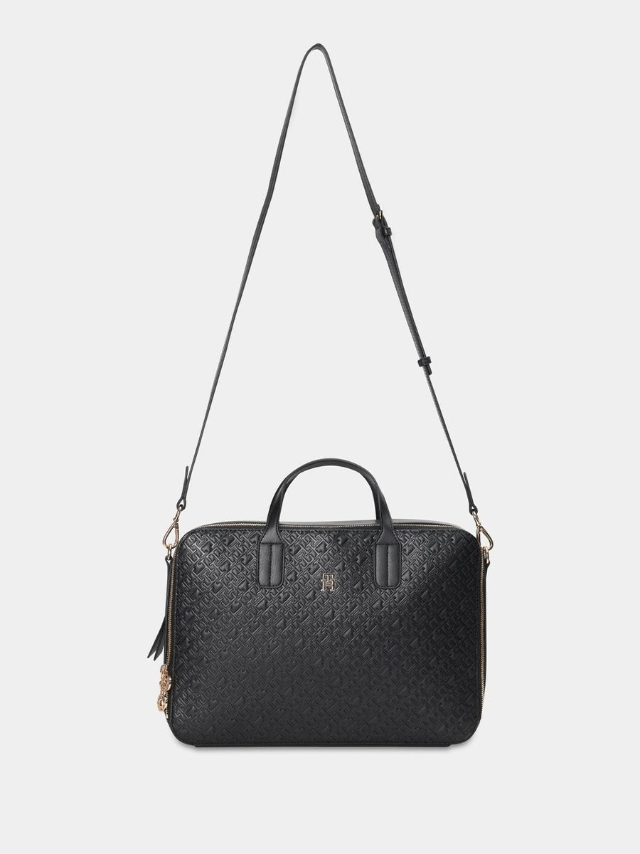 Tommy Hilfiger Women Textured Laptop Bag