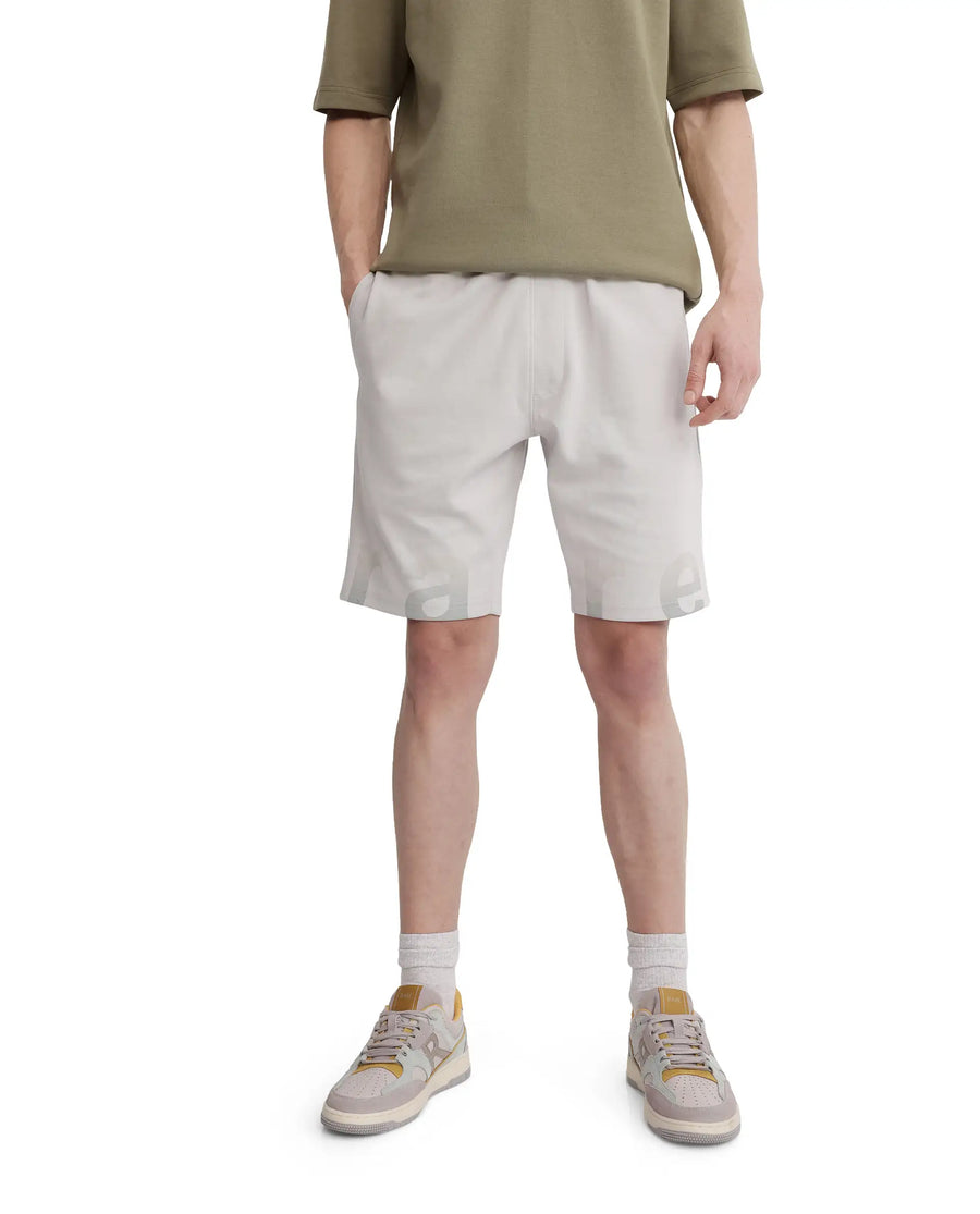 Rare Rabbit Men's Lets Dark Grey Cotton Graphic Print Regular Fit Shorts