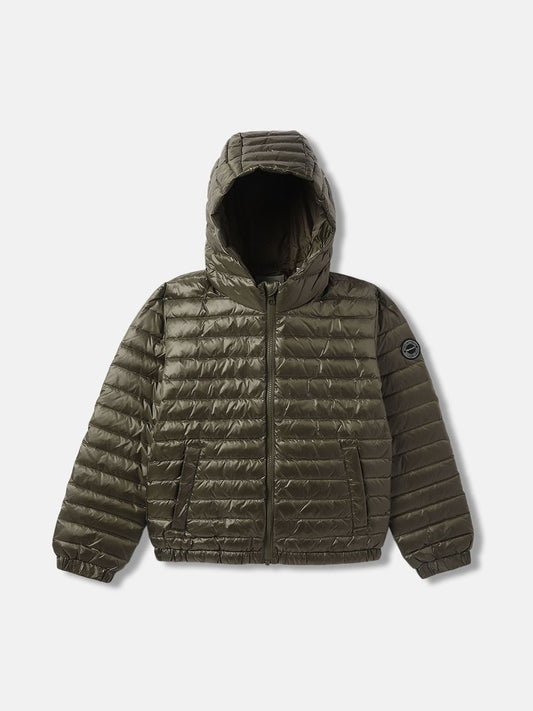 GANT Boys Solid Hooded Puffer Jacket