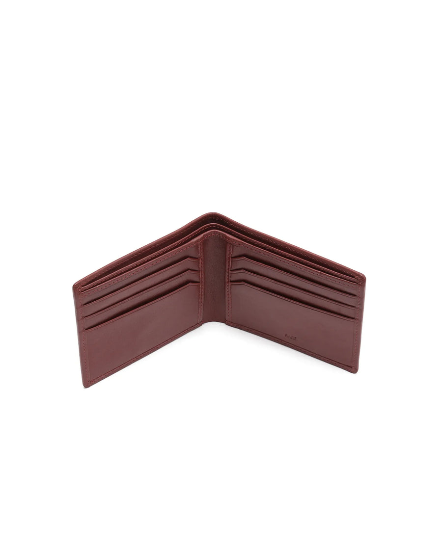 Rare Rabbit Men Lume Burgandy Leather Wallet