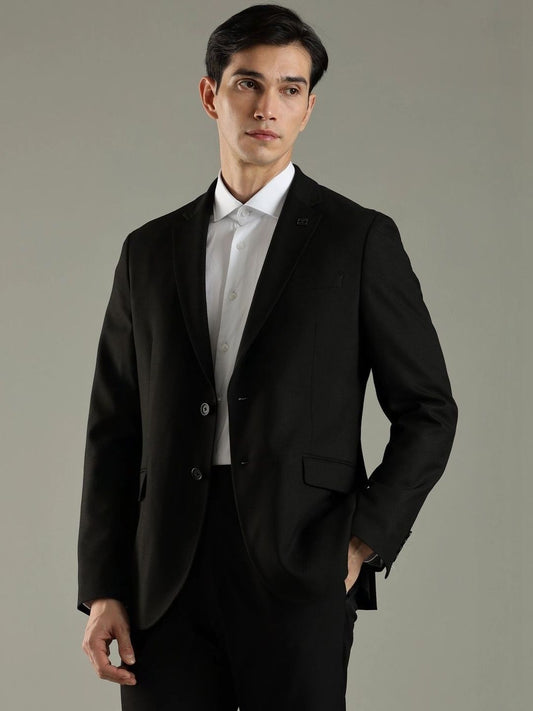 Tommy Hilfiger Notched Lapel Collar Single Breasted Blazer