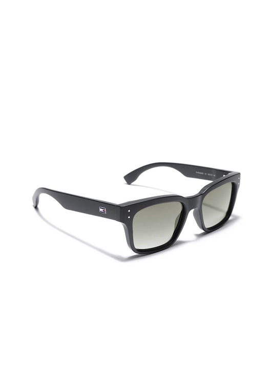 Tommy Hilfiger Unisex Square Sunglasses with UV Protected Lens - TH RHODES C3 52 S
