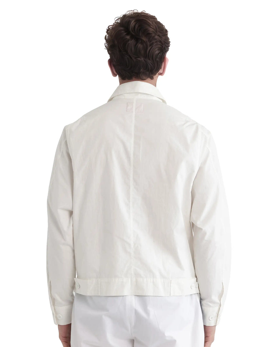 Rare Rabbit Men's Macon-S White Cotton Plain Regular Fit Full Sleeve Collared Shirt