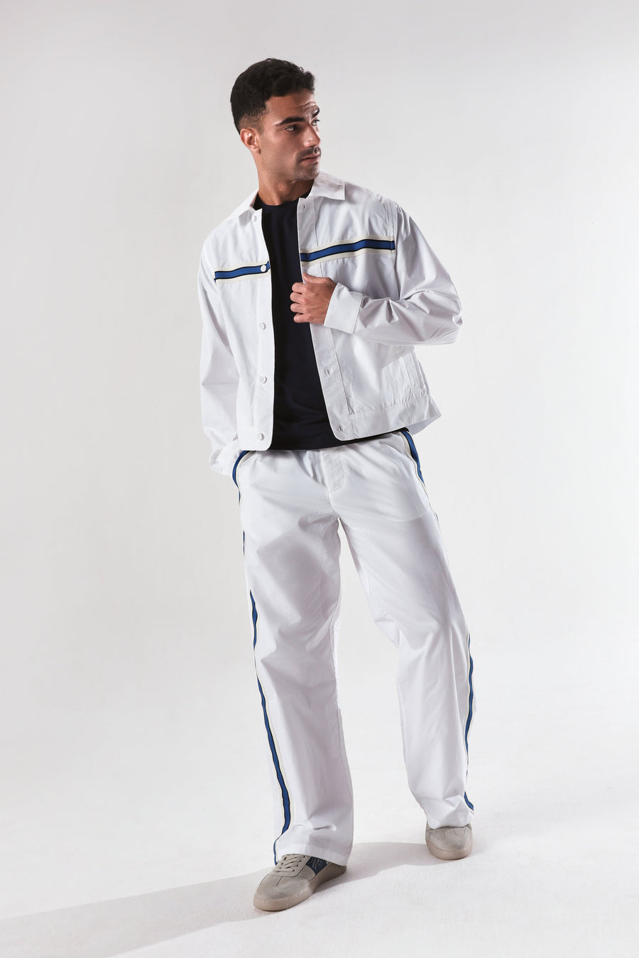 Rare Rabbit Men's Macon-S White Cotton Plain Regular Fit Full Sleeve Collared Shirt