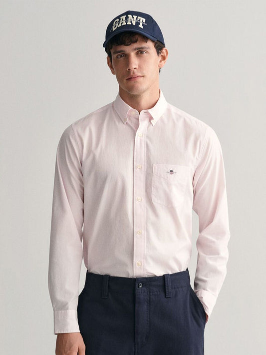 GANT Men Button-Down Pinstripes Classic Poplin Shirt