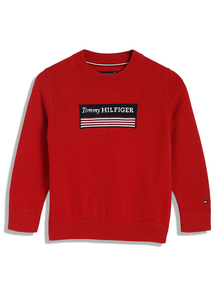 Tommy Hilfiger Boys Round Neck Sweatshirt