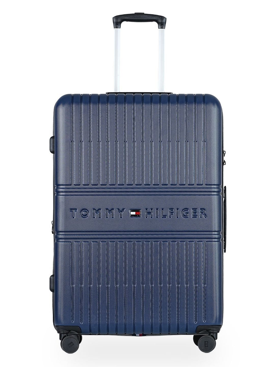 Tommy Hilfiger Textured Stanford Hard Sided Trolley Bag