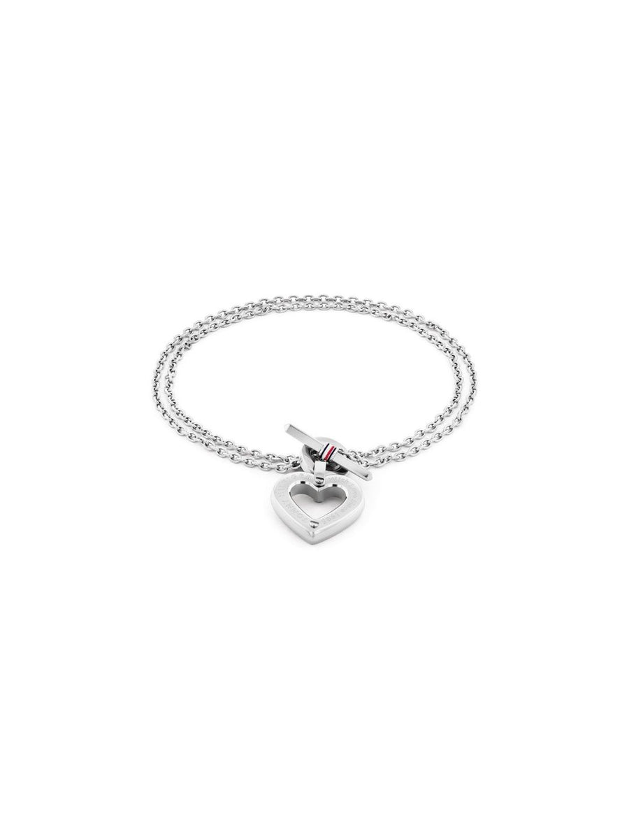 Tommy Hilfiger Heart Shaped Link Bracelet
