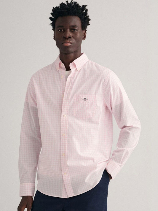 GANT Check Button Down Regular Fit Shirt