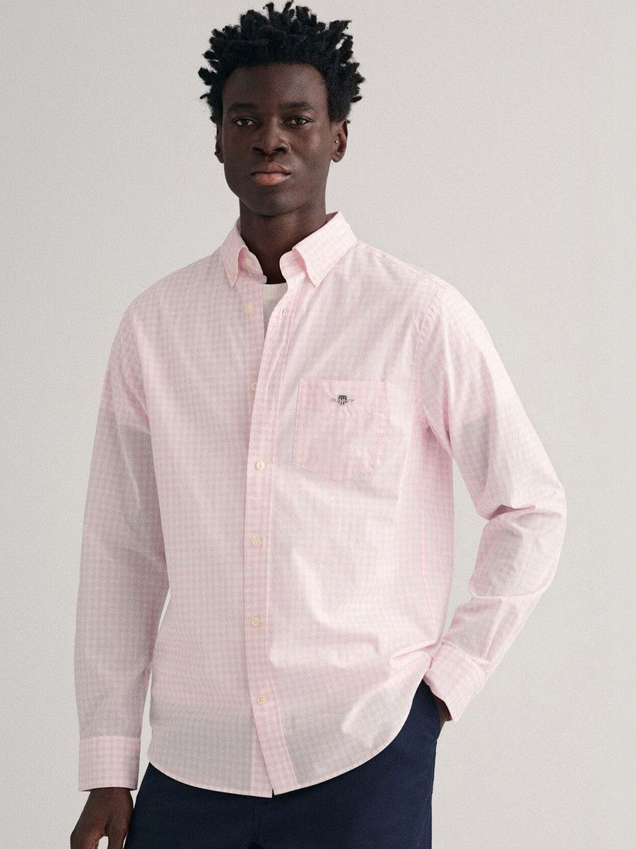 GANT Check Button Down Regular Fit Shirt