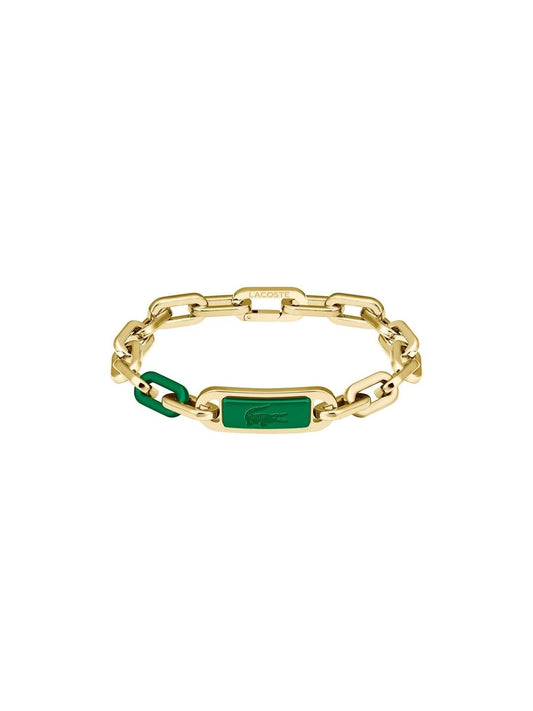 Lacoste Men Gold-Plated Link Bracelet