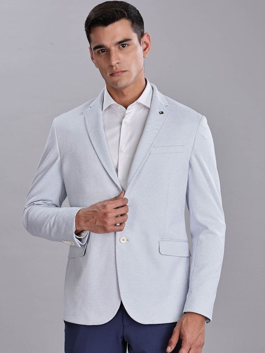 Tommy Hilfiger Self-Designed Single-Breasted Formal Blazer