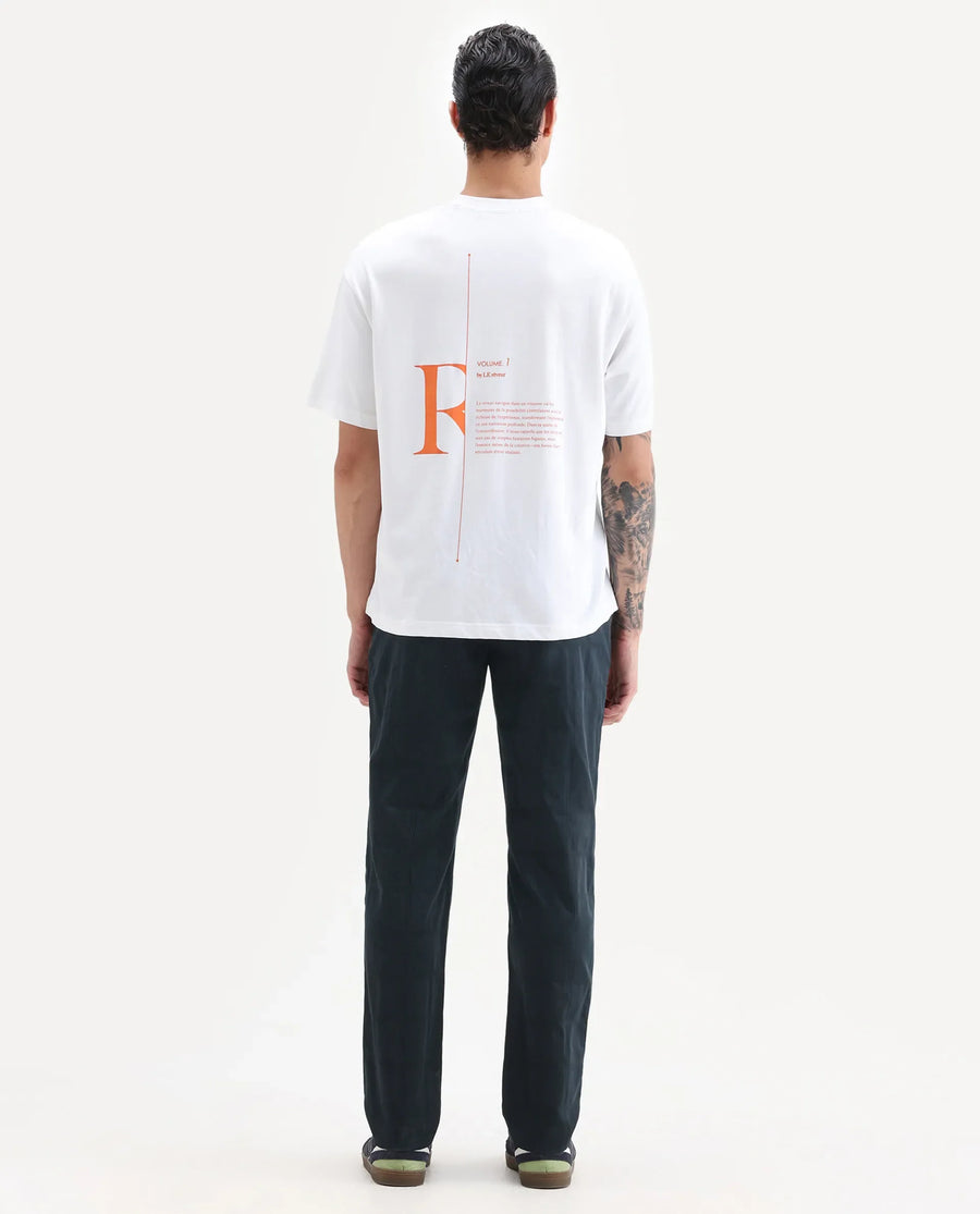 Rare Rabbit Men's Quince Dark Navy Cotton Checked Print Regular Fit Trouser