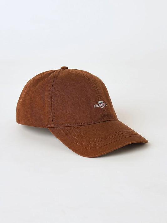 Gant Men Brown Solid Shield Caps
