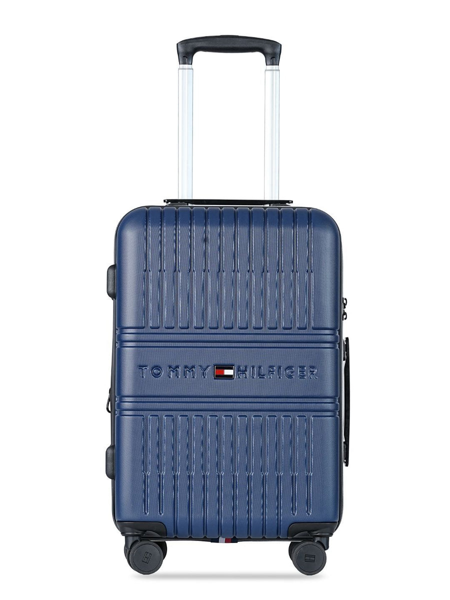 Tommy Hilfiger Textured Stanford Hard Sided Trolley Bag