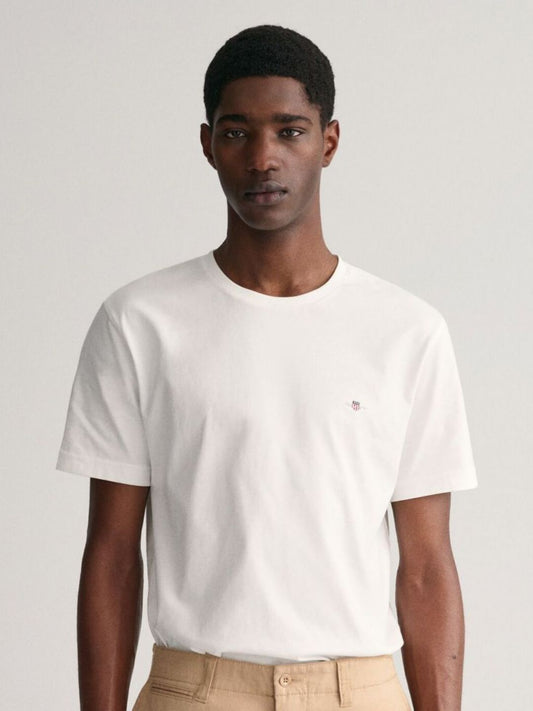 GANT Round Neck Pure Cotton Casual T-shirt