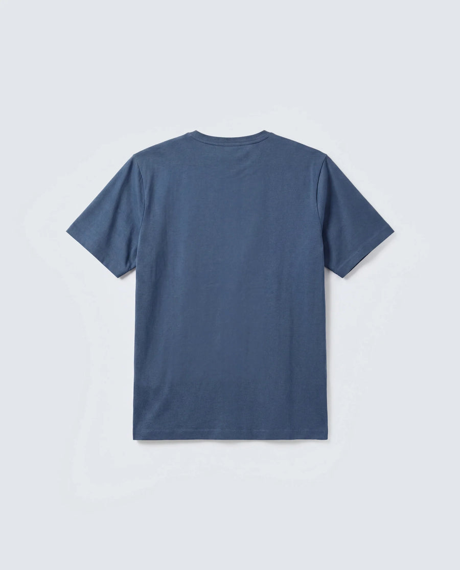 Rare Rabbit Men's Basic Rr-Corp-Arve Teal Cotton Crew Neck Regular Plain T-Shirt