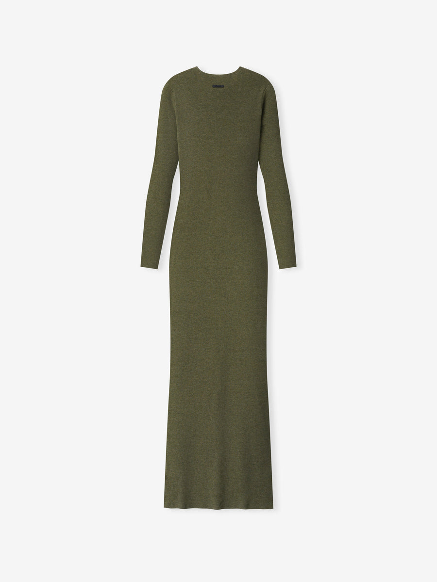 Womens Rib Knit Dress