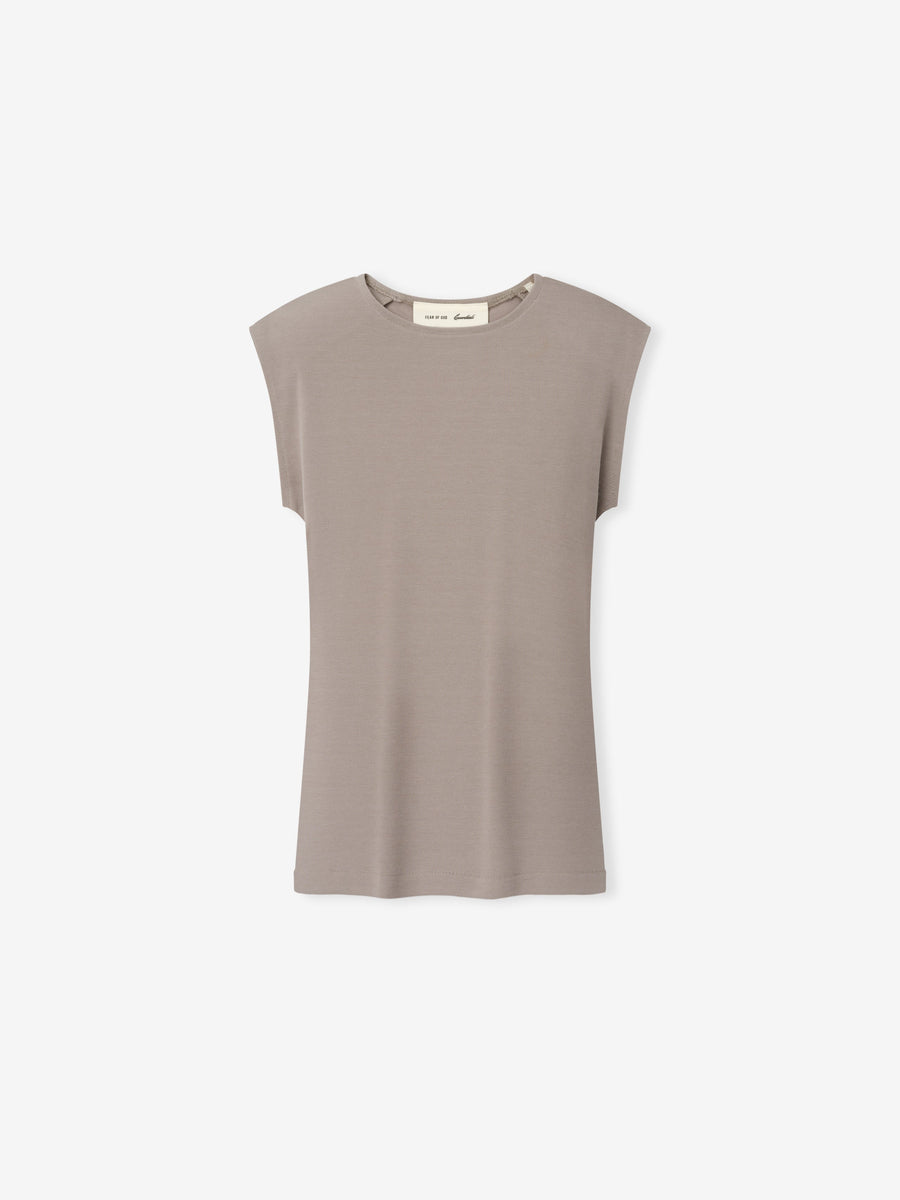 Womens Soft Rib Fitted Tank