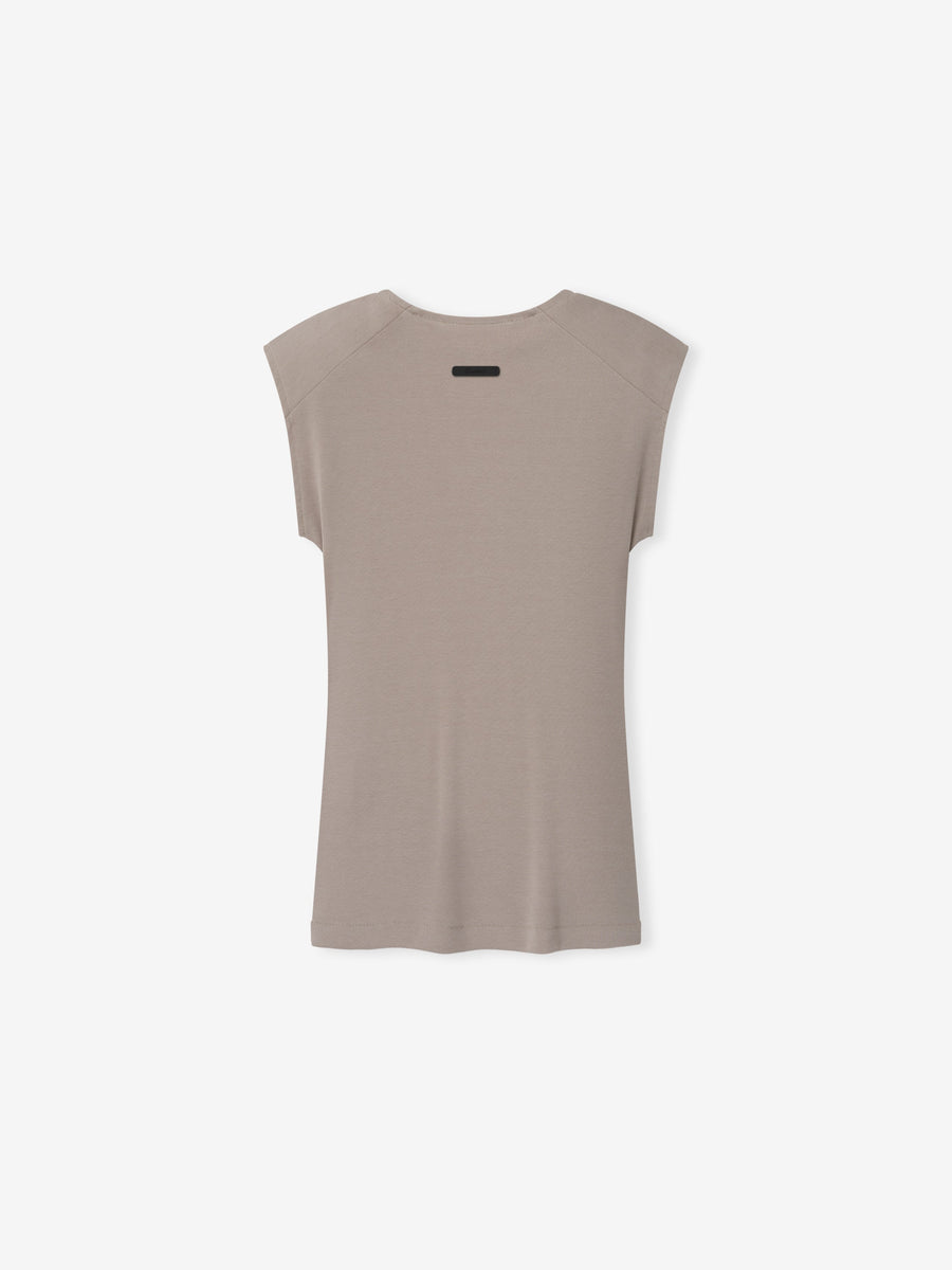 Womens Soft Rib Fitted Tank