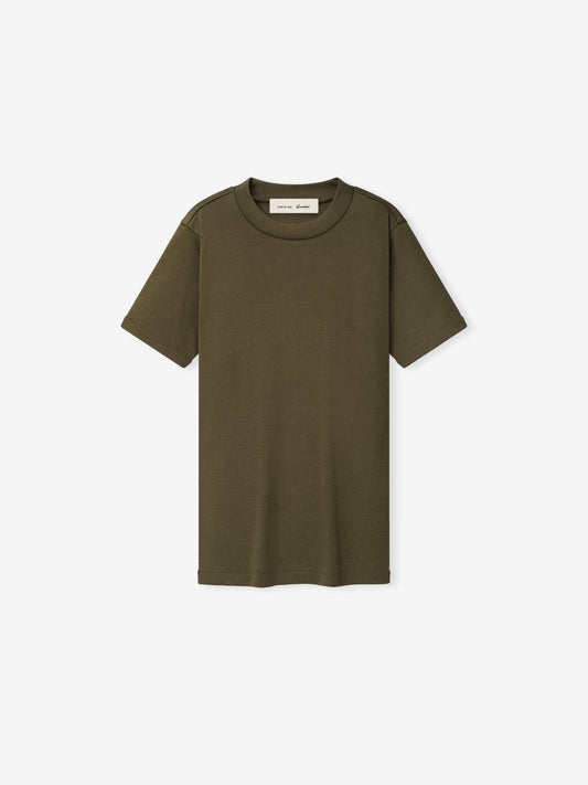 Womens Soft Rib Fitted T-Shirt