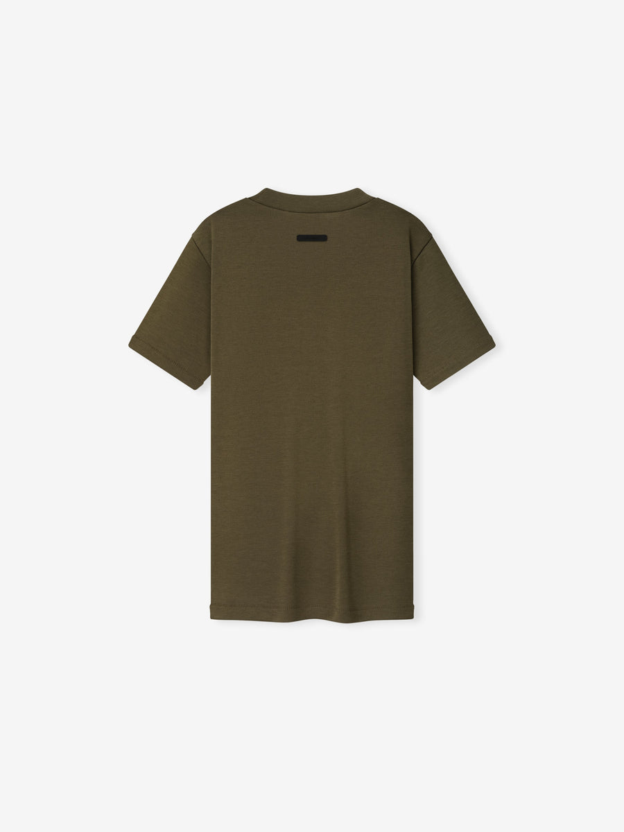 Womens Soft Rib Fitted T-Shirt