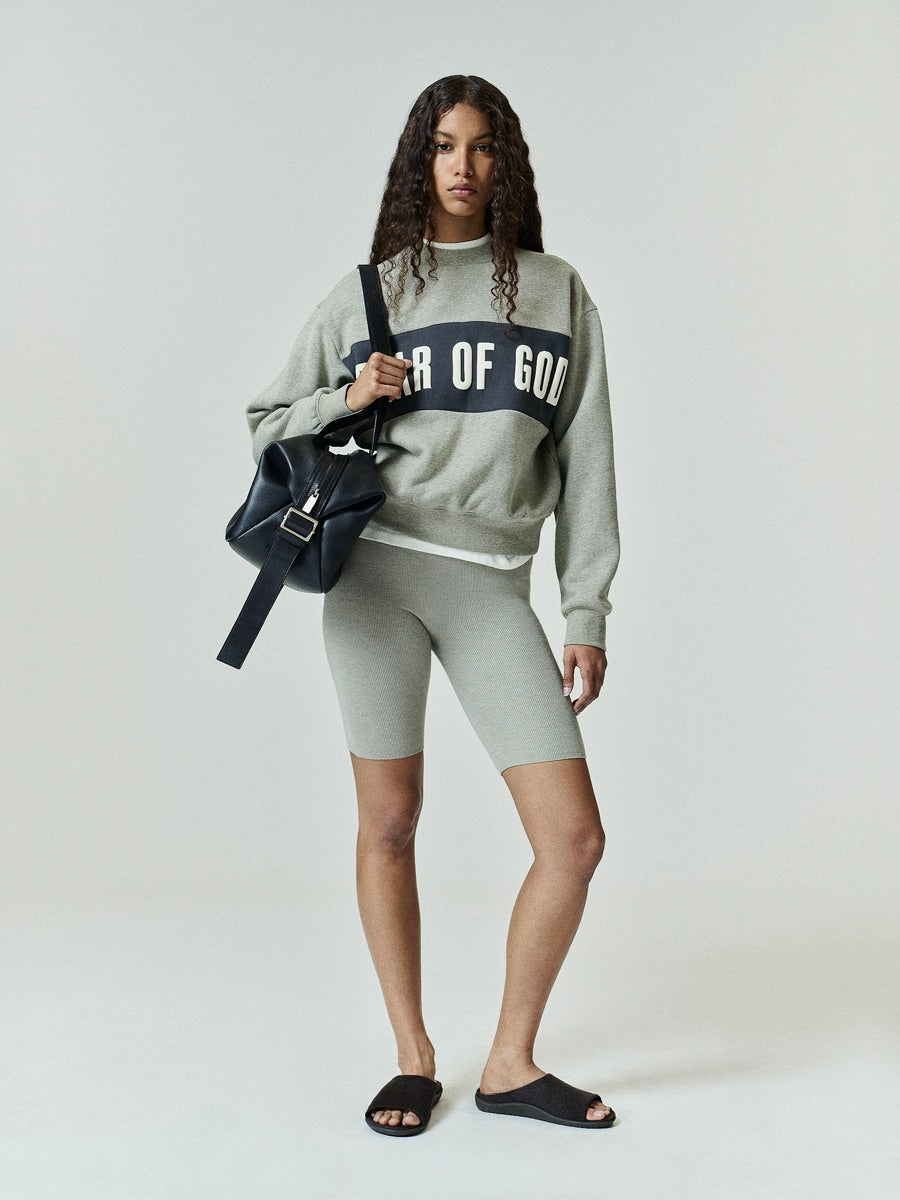 Womens Paneled Classic Sweatshirt