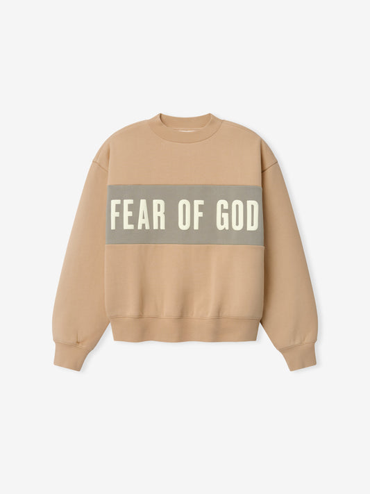 Womens Paneled Classic Sweatshirt