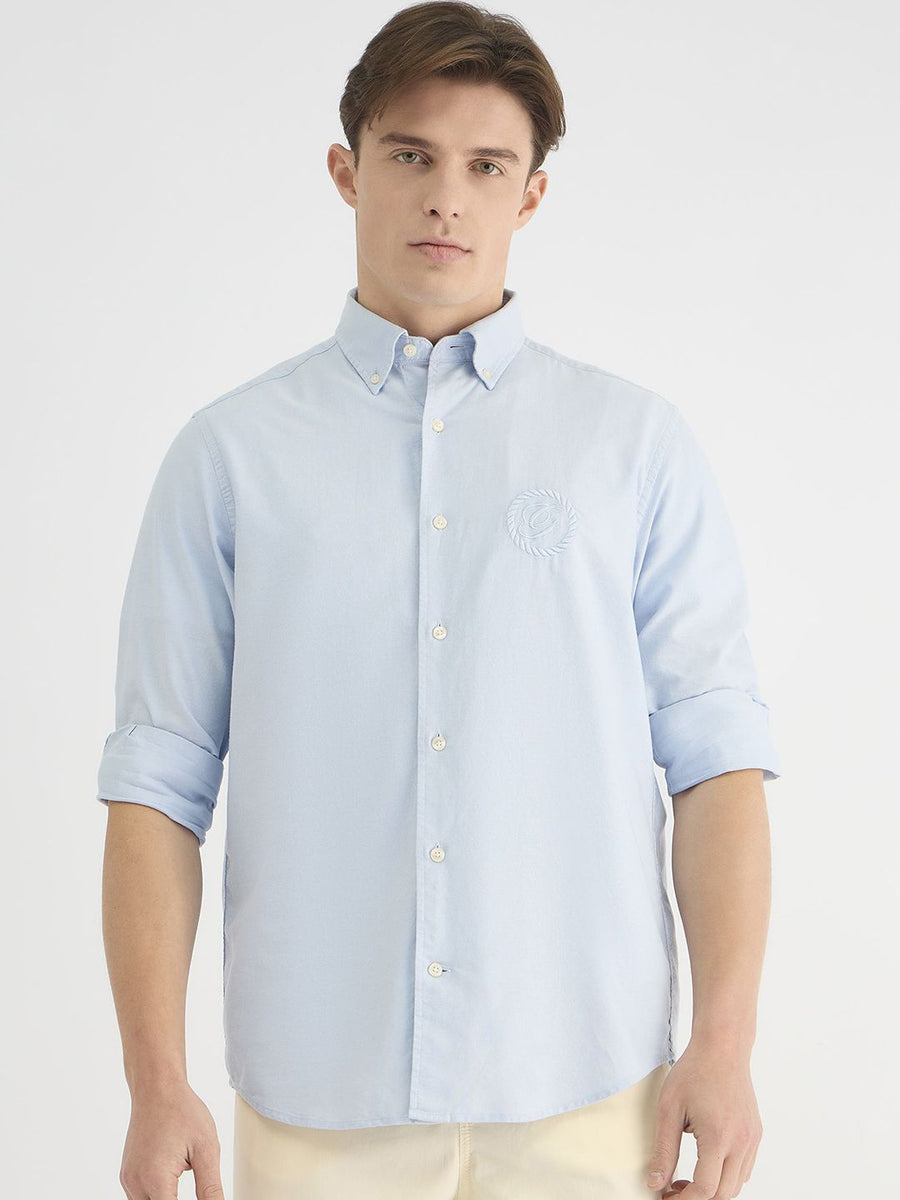 GANT Men Oxford Embroidered Casual Shirt