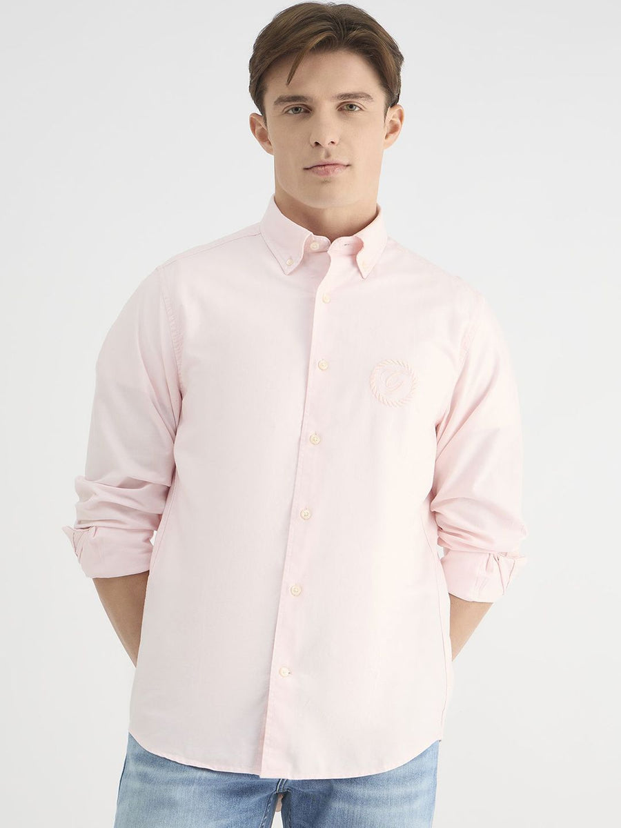 GANT Men Oxford Embroidered Casual Shirt