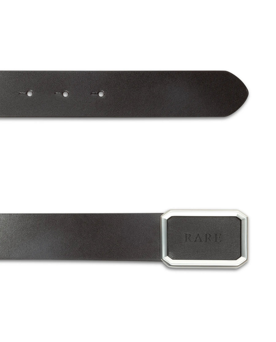 Rare Rabbit Men's Snape Brown Non Reversible Belt